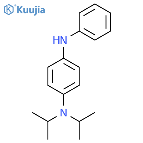1,4-Benzenediamine, N,N-bis(1-methylethyl)-N'-phenyl- structure