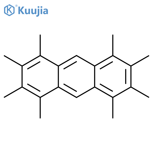 Anthracene,1,2,3,4,5,6,7,8-octamethyl- structure