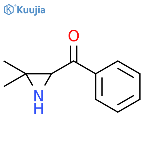 Methanone, (3,3-dimethyl-2-aziridinyl)phenyl- structure