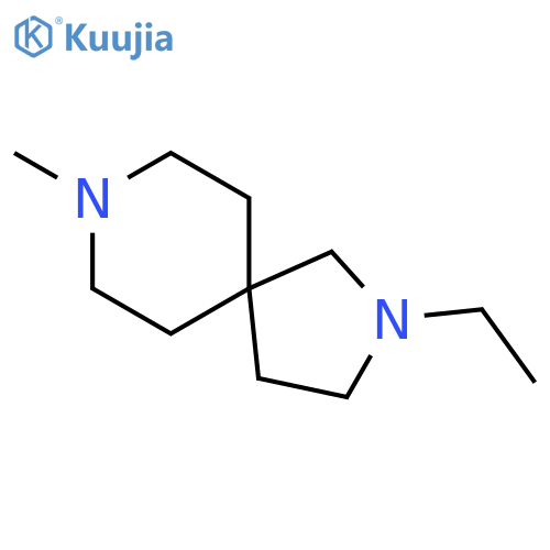 2-Ethyl-8-methyl-2,8-diazaspiro[4.5]decane structure