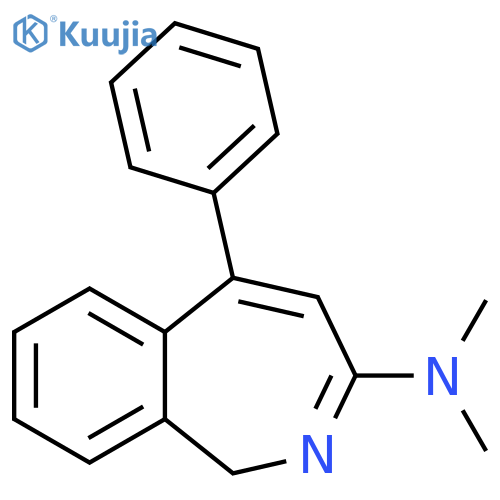1H-2-Benzazepin-3-amine, N,N-dimethyl-5-phenyl- structure