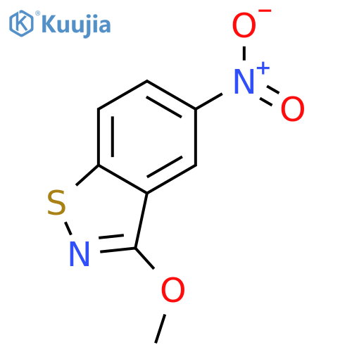 3-methoxy-5-nitro-1,2-benzothiazole structure