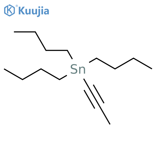 tributyl(prop-1-ynyl)stannane structure