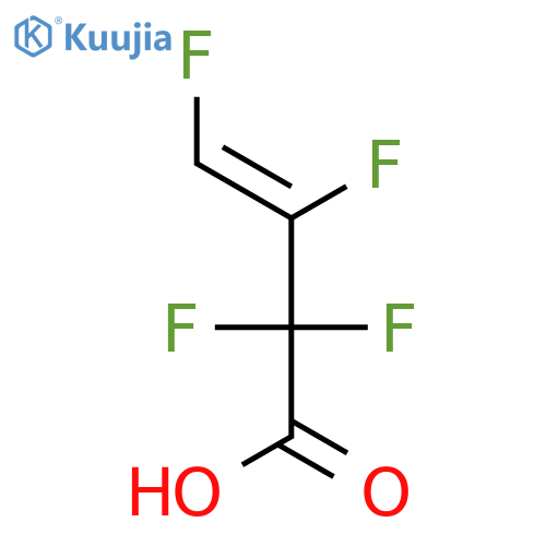 3-Butenoic acid, 2,2,3,4-tetrafluoro- structure