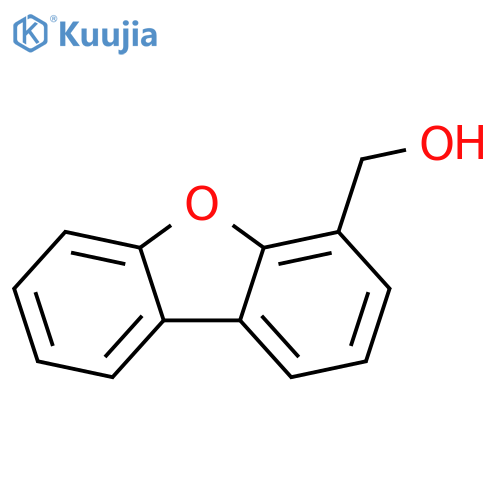 4-Dibenzofuranmethanol structure