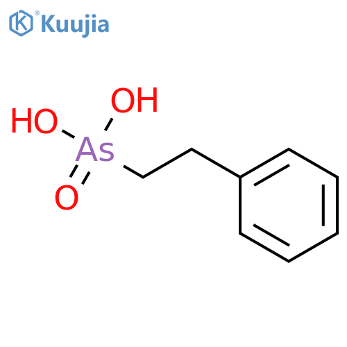Arsonic acid,(2-phenylethyl)- (9CI) structure