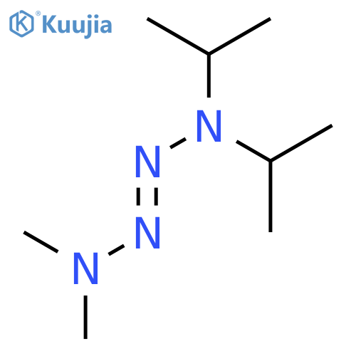 2-Tetrazene, 1,1-dimethyl-4,4-bis(1-methylethyl)- structure