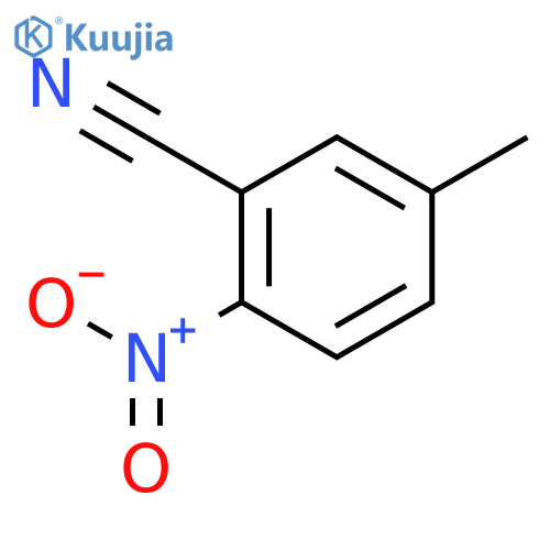 5-Methyl-2-nitrobenzonitrile structure