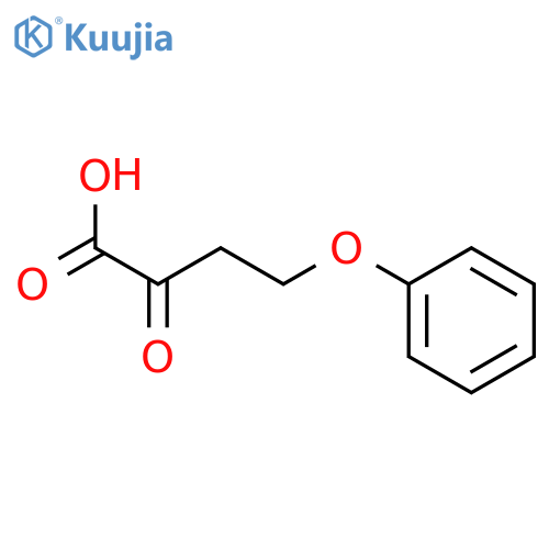 BUTANOIC ACID, 2-OXO-4-PHENOXY- structure