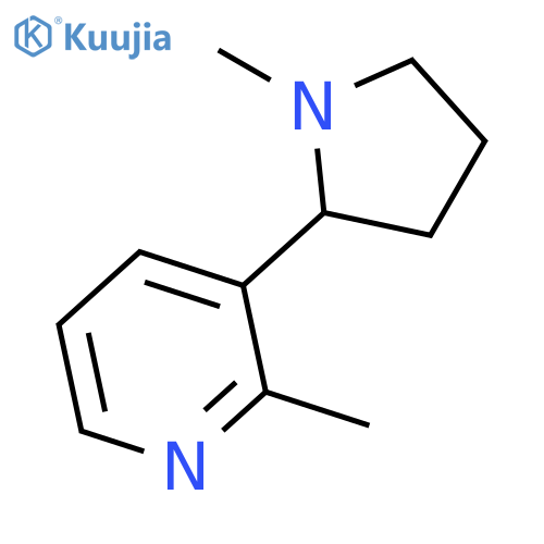 (+/-)-2-Methylnicotine structure