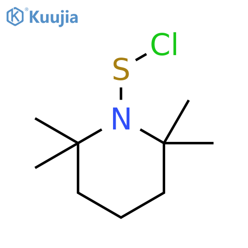 1-Piperidinesulfenyl chloride, 2,2,6,6-tetramethyl- structure
