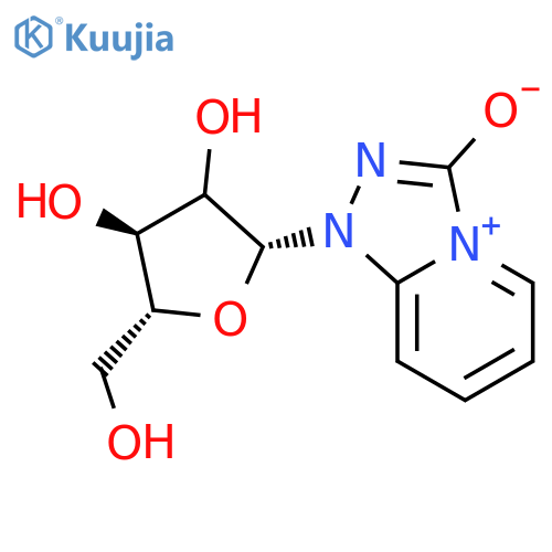 1,2,4-Triazolo[4,3-a]pyridinium,2,3-dihydro-3-oxo-1-b-D-ribofuranosyl-, inner salt (9CI) structure