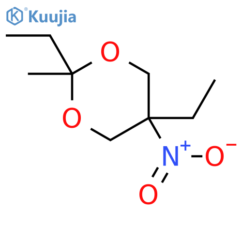 1,3-Dioxane,2,5-diethyl-2-methyl-5-nitro- structure
