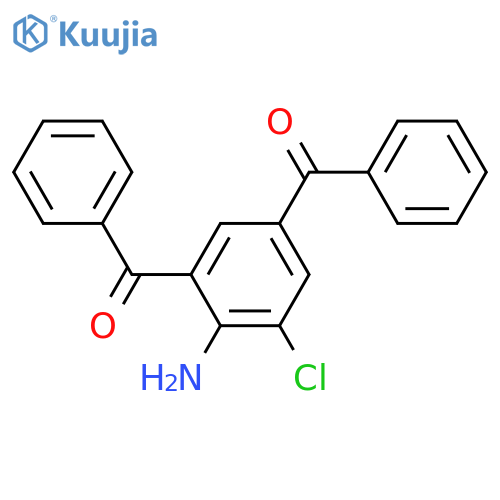 Methanone, (4-amino-5-chloro-1,3-phenylene)bis[phenyl- structure