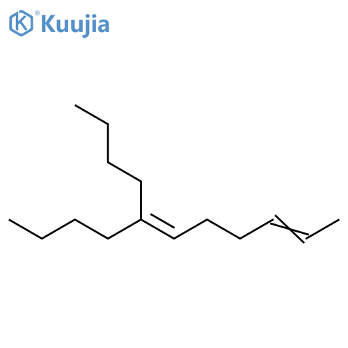 2,6-Undecadiene, 7-butyl- structure