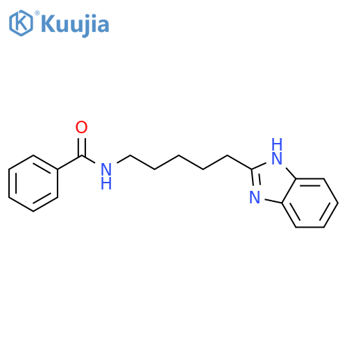Benzamide, N-[5-(1H-benzimidazol-2-yl)pentyl]- structure