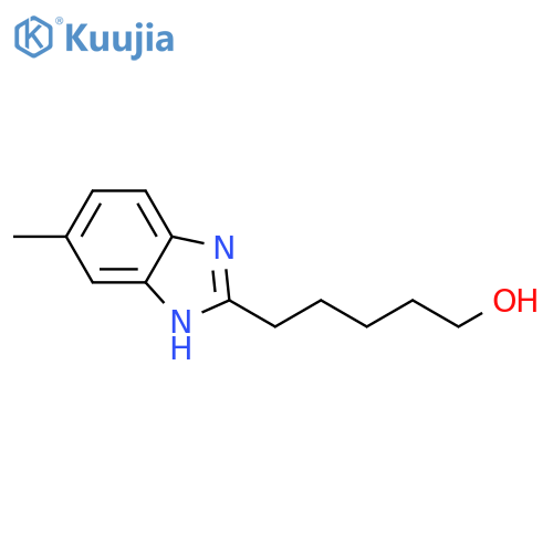1H-Benzimidazole-2-pentanol, 5-methyl- structure