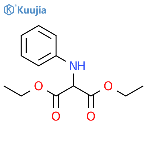 2-Phenylamino-malonic Acid Diethyl Ester structure