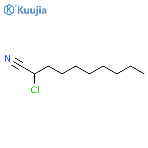 Decanenitrile, 2-chloro- structure