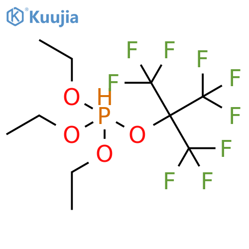 Phosphoranyl, triethoxy[2,2,2-trifluoro-1,1-bis(trifluoromethyl)ethoxy]- structure
