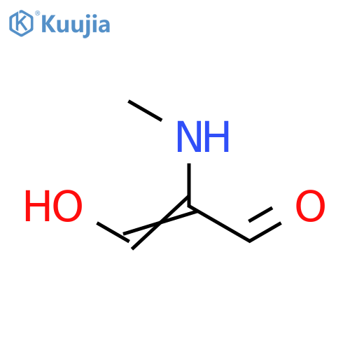 2-Propenal, 3-hydroxy-2-(methylamino)- structure