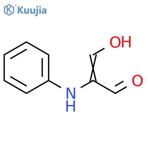 2-Propenal, 3-hydroxy-2-(phenylamino)- structure
