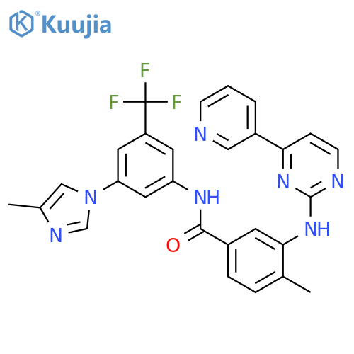 Nilotinib structure