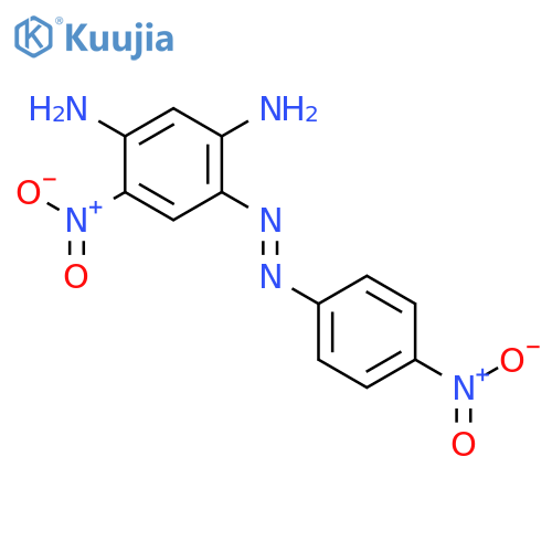 1,3-BENZENEDIAMINE, 4-NITRO-6-[(4-NITROPHENYL)AZO]- structure