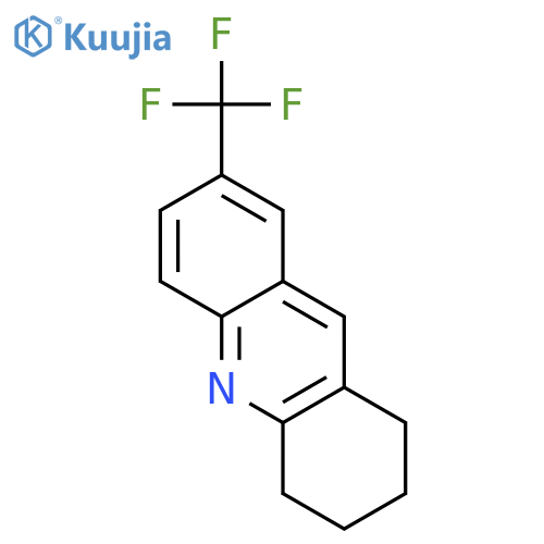 Acridine, 1,2,3,4-tetrahydro-7-(trifluoromethyl)- structure