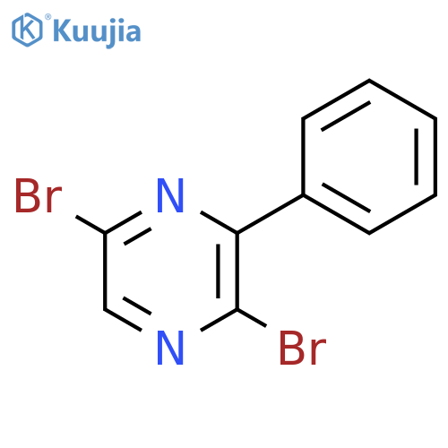 2,5-Dibromo-3-phenylpyrazine structure