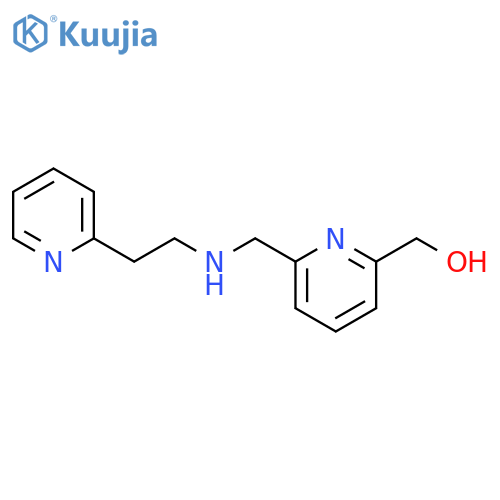 2-PYRIDINEMETHANOL, 6-[[[2-(2-PYRIDINYL)ETHYL]AMINO]METHYL]- structure