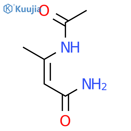 2-BUTENAMIDE, 3-(ACETYLAMINO)-, (Z)- structure