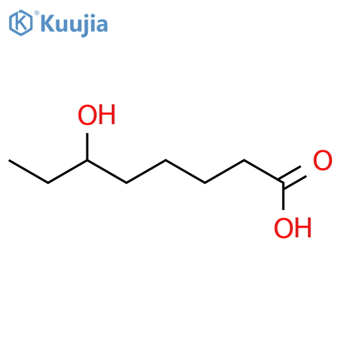 Octanoic acid,6-hydroxy- structure
