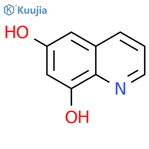 Quinoline-6,8-diol structure