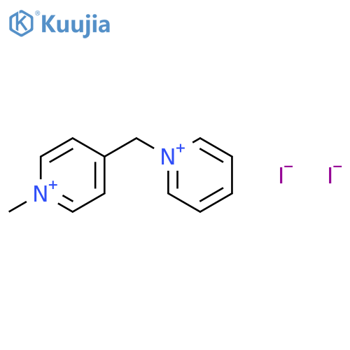 PYRIDINIUM, 1-METHYL-4-(PYRIDINIOMETHYL)-, DIIODIDE structure