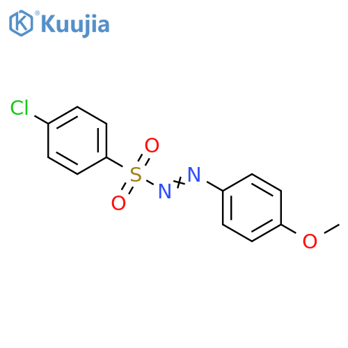 Diazene, [(4-chlorophenyl)sulfonyl](4-methoxyphenyl)- structure
