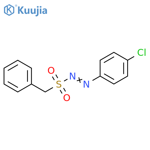 Diazene, (4-chlorophenyl)[(phenylmethyl)sulfonyl]- structure