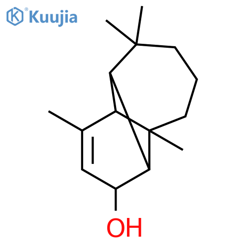 TRICYCLO[5.4.0.02,8]UNDEC-10-EN-9-OL, 2,6,6,11-TETRAMETHYL- structure