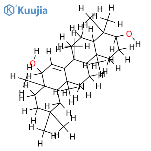 (3bata,16alpha)-form-14-Taraxerene-3,16-diol structure