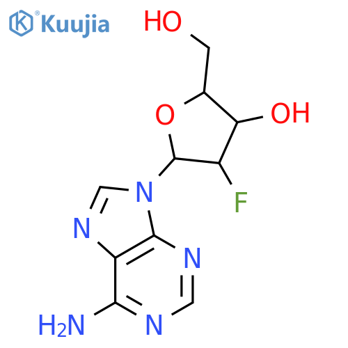 2′-Deoxy-2′-fluoroadenosine structure