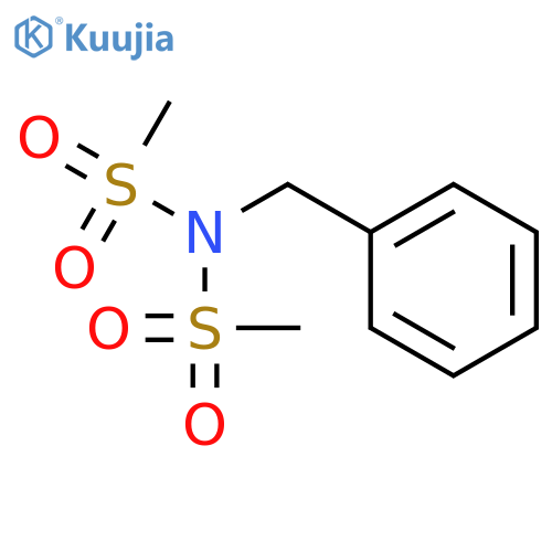 Methanesulfonamide, N-(methylsulfonyl)-N-(phenylmethyl)- structure