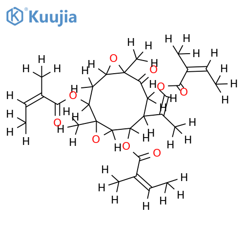 8alpha-Angeloyloxyligularinone A structure