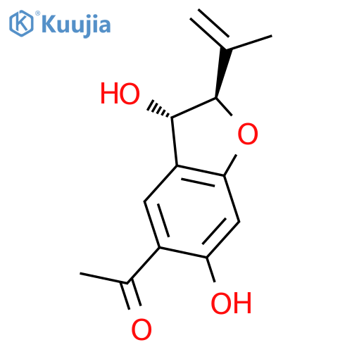trans-2,3-Dihydro-3-hydroxyeuparin structure