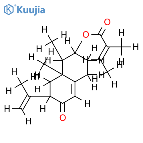 3alpha-Angeloyloxy-7xi-eremophila-9,11-dien-8-on structure