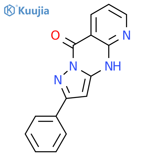 Pyrazolo[1,5-a]pyrido[2,3-d]pyrimidin-9(4H)-one, 2-phenyl- structure