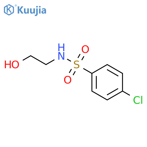 4-Chloro-N-(2-hydroxyethyl)benzenesulfonamide structure