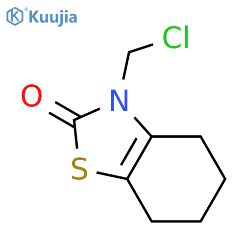 2(3H)-Benzothiazolone, 3-(chloromethyl)-4,5,6,7-tetrahydro- structure