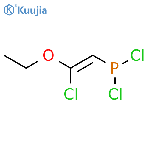 Phosphonous dichloride, (2-chloro-2-ethoxyethenyl)- structure