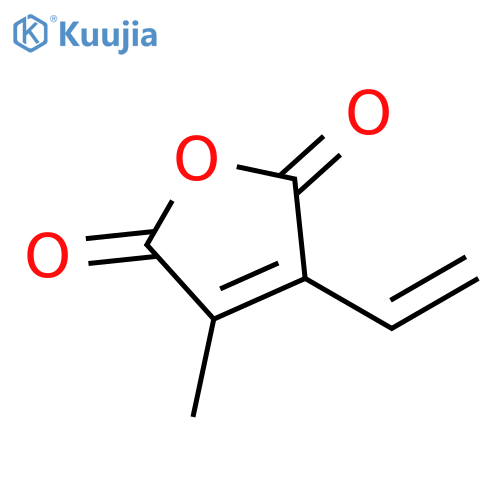 2,5-Furandione, 3-ethenyl-4-methyl- structure