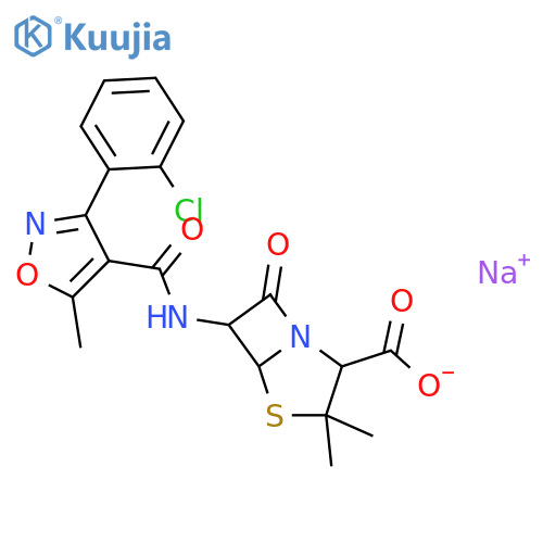 cloxacillin sodium salt structure
